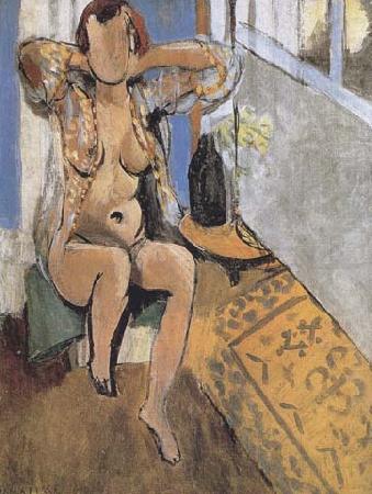 Henri Matisse Nude Spanish Carpet (mk35) china oil painting image